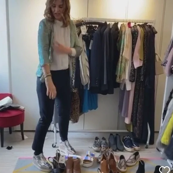 French Connection Pearl Queen Iridescent Sequin Jacket purchased size US 6 READ - Picture 3 of 16